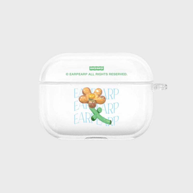 EARPEARP(アプアプ)の「JELLY FLOWER(AIR PODS PRO-CLEAR HARD)(Smartphone Accessories)」