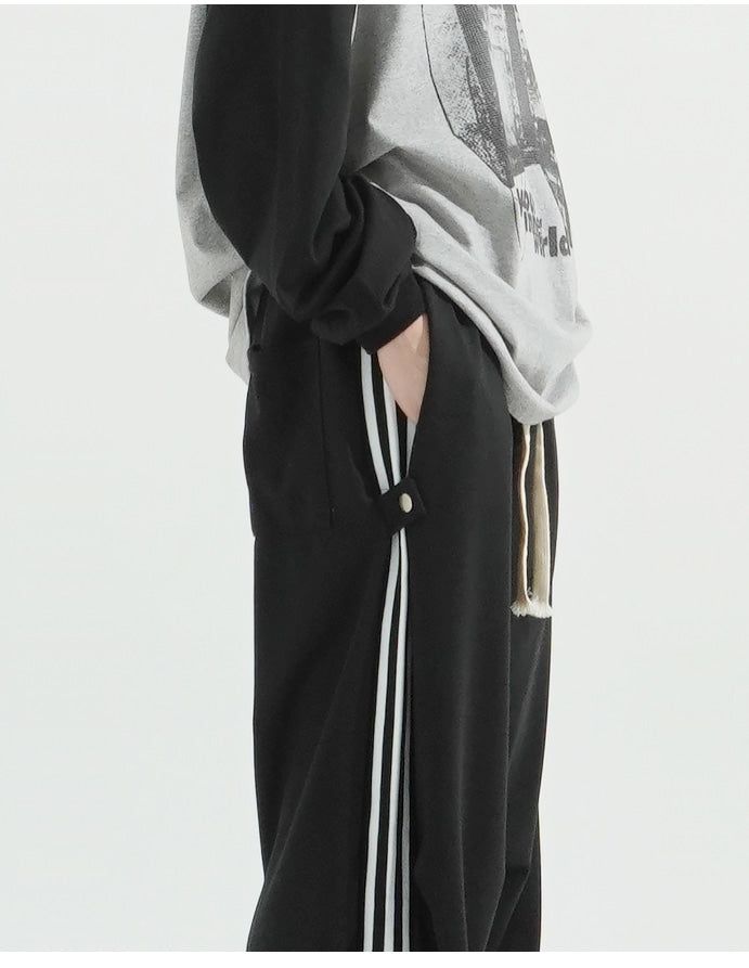 2Way side snap track pants