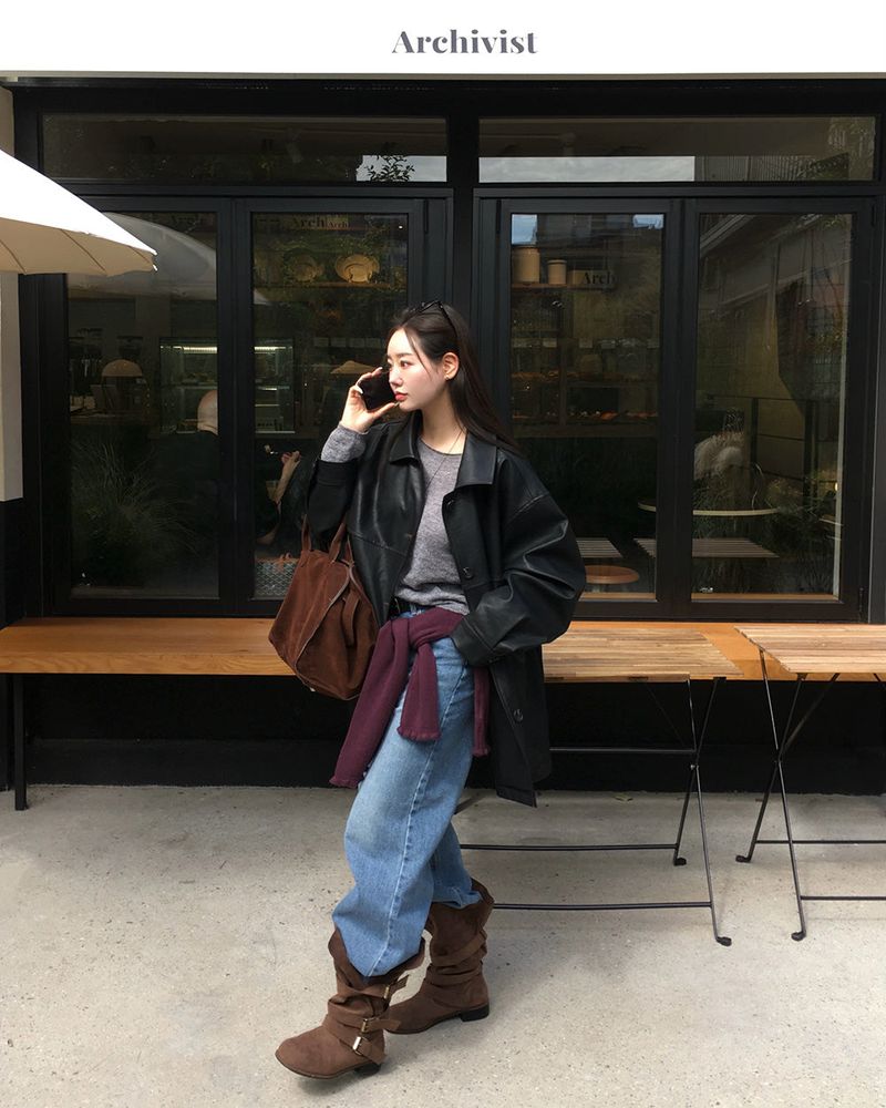 [ORIGINAL] Loose Straight Denim Pants