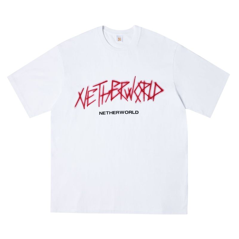 PAINT THE RED TEE WHITE