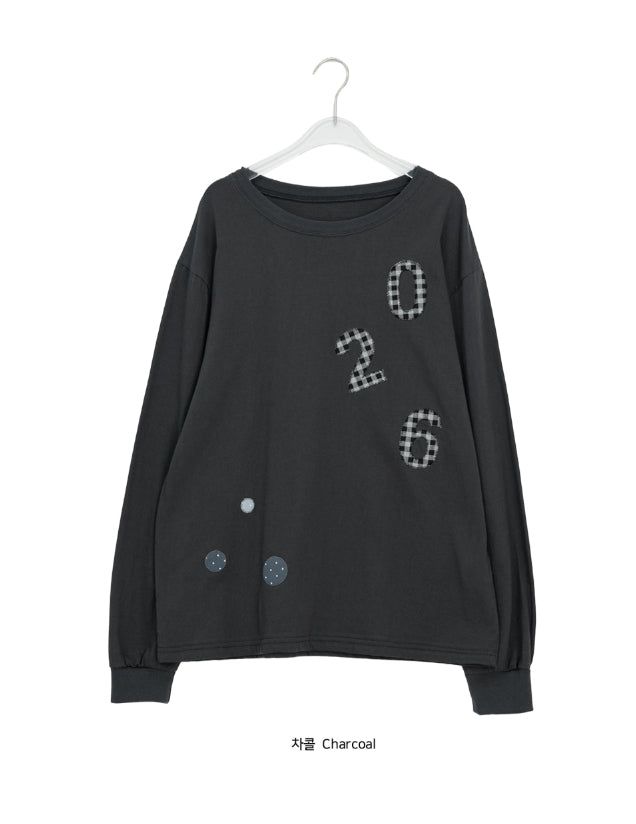 26FW★ [BAONHAUS] Haydin Patch Over Long Sleeve Tee