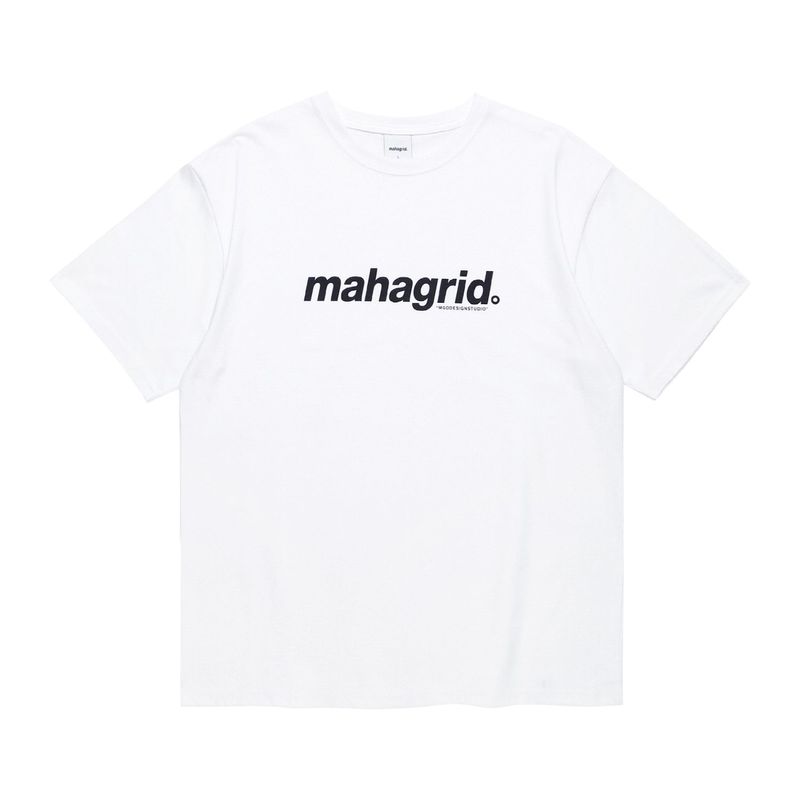 mahagrid（マハグリッド）の「BASIC LOGO TEE WHITE（Tops）」