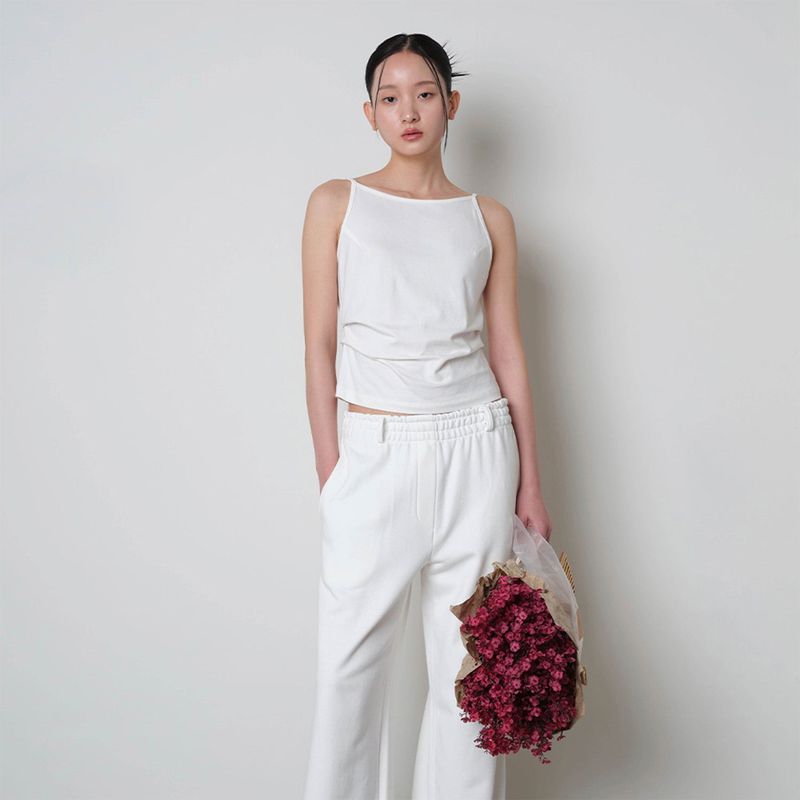 Loventina（ラヴェンティナ）の「Cowl Sleeveless_Ivory（Tops）」