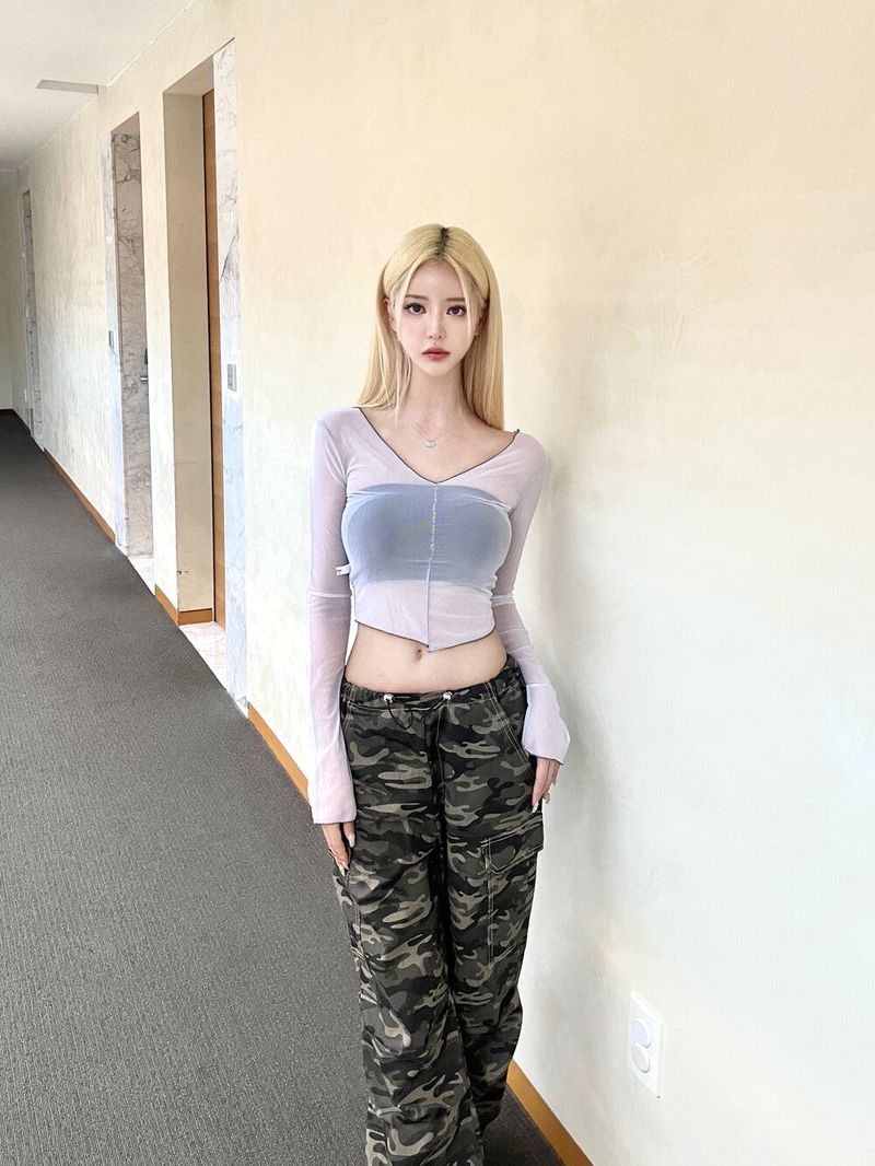 1376. Camo string long wide pt