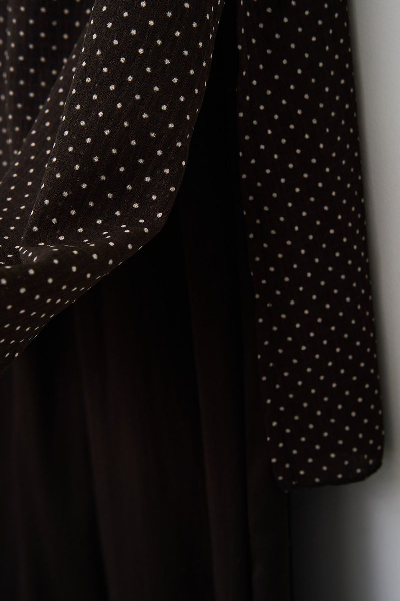 (W) Bubu Dot Skirt Pants