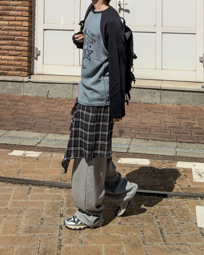 Hayden Shirt Layered Sweatpants