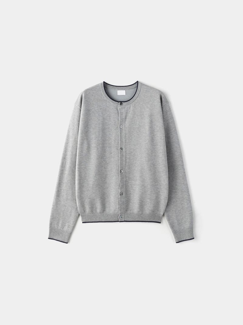 Int color scheme round cardigan