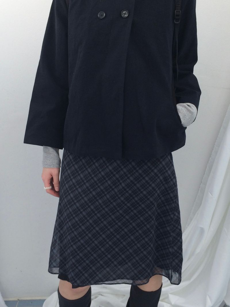 Modern Double A-Fit Short Coat