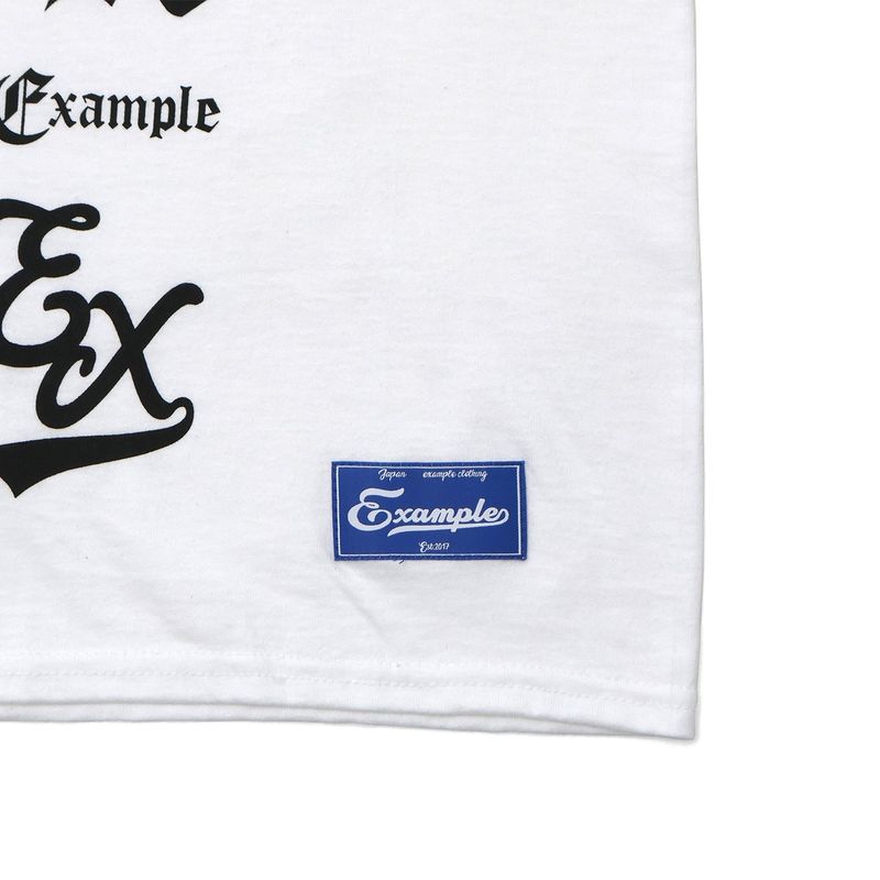 EXAMPLE STRAIGHT LOGO S/S TEE