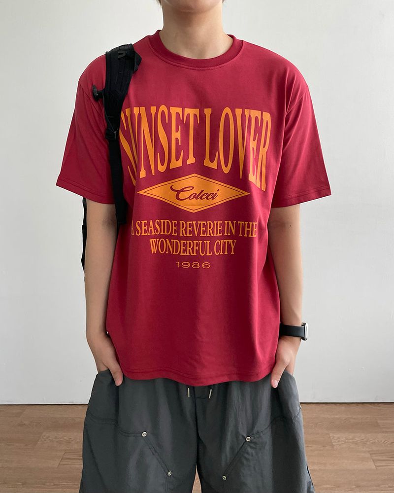 IDF（アイディーエフ）の「Sunset Printed Short Sleeve T（Tops）」