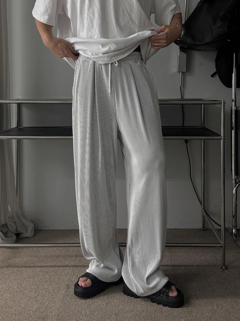 ASCLO（エジュクロ）の「ASCLO Color Pleats Long Pants (4color)（Pants）」
