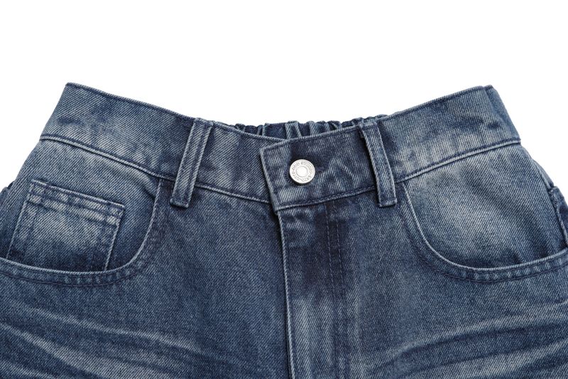 ソルトウォッシュバルーンフィットデニムパンツ
