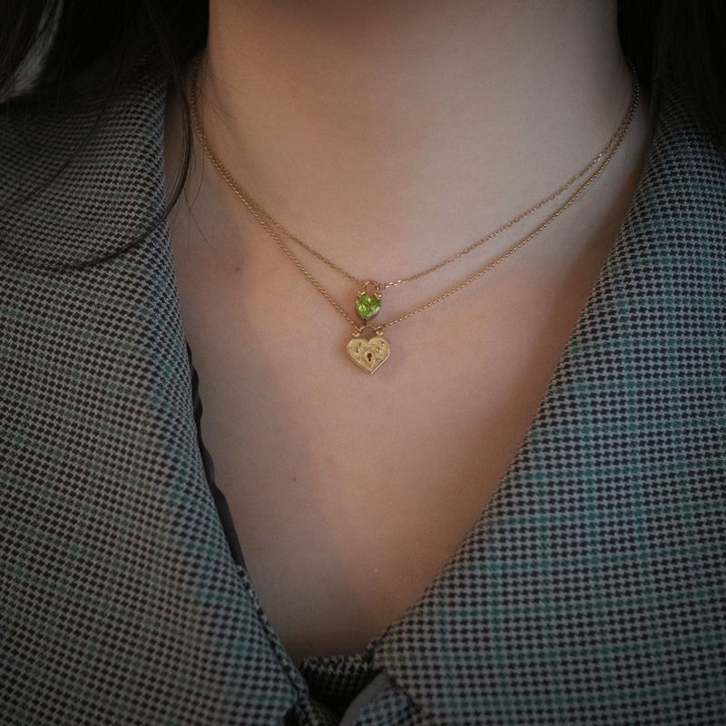 【MADE】 Twinkle love-lock necklace