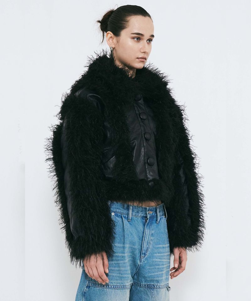 FAKE FUR LINE JACKET