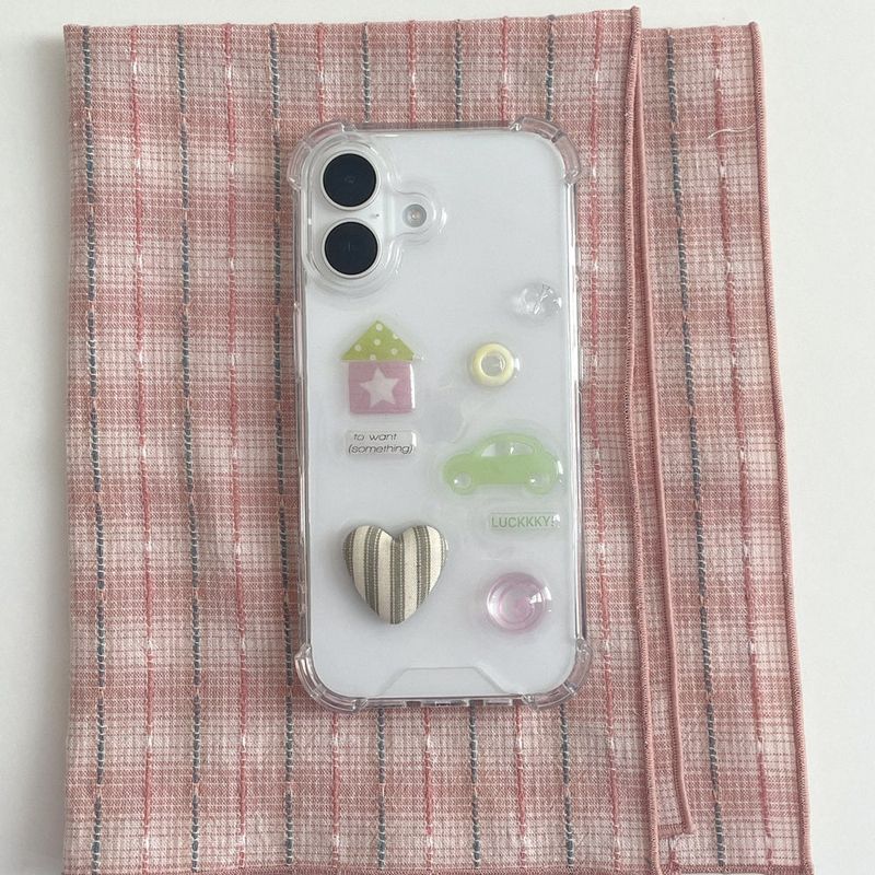 [made]Lucky drive ver resin phonecase 