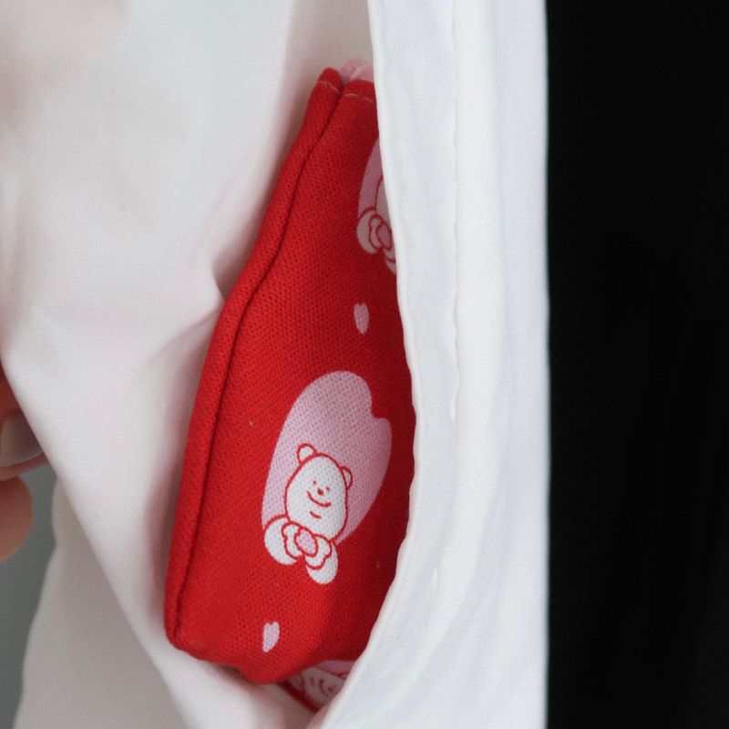 Blossom Wish pattern keyring pouch(mini)