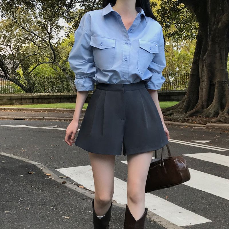 [MADE] Anton, pocket loose fit shirt