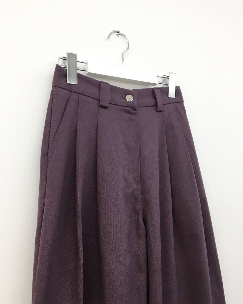 Lo-fi two-tuck slacks (3color)