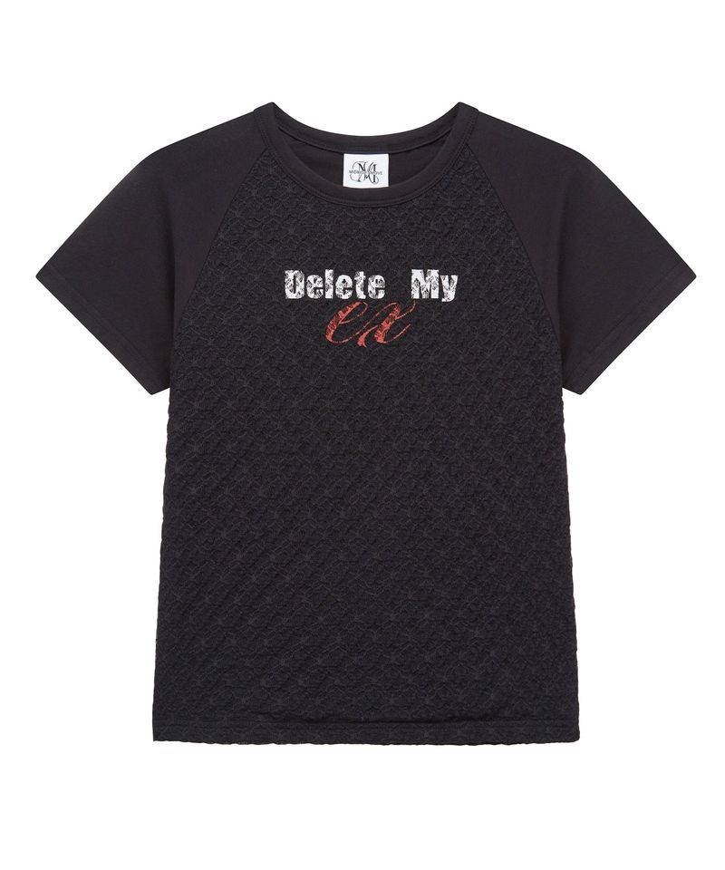 MIDNIGHT MOVE（ミッドナイトムーブ）の「exレース Tシャツ (black)（トップス）」