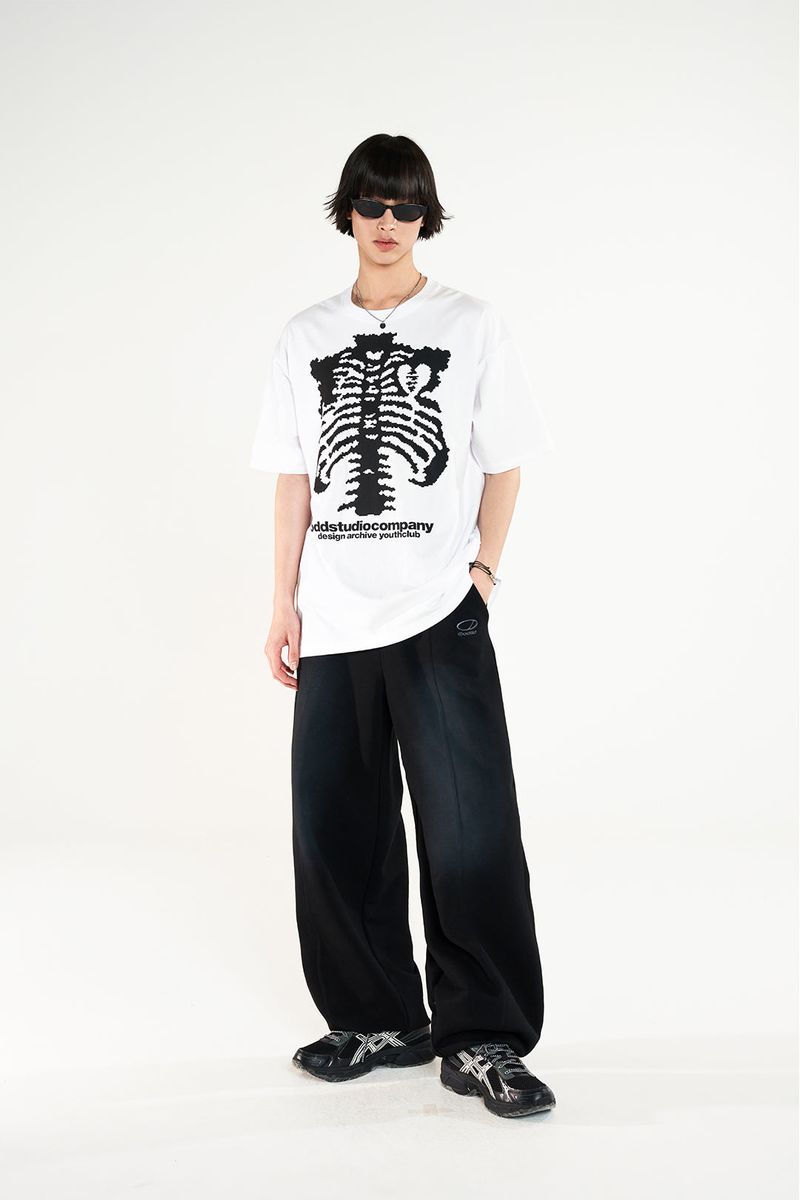 ブラシグリーンウォッシングワイドスウェット・パンツ / Brush Washing Wide Sweatpants