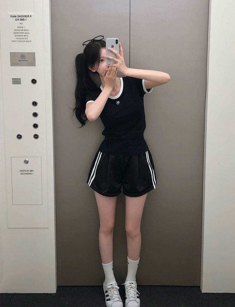[BELLIDE MADE] SPAN COLORING RINGER T-SHIRT