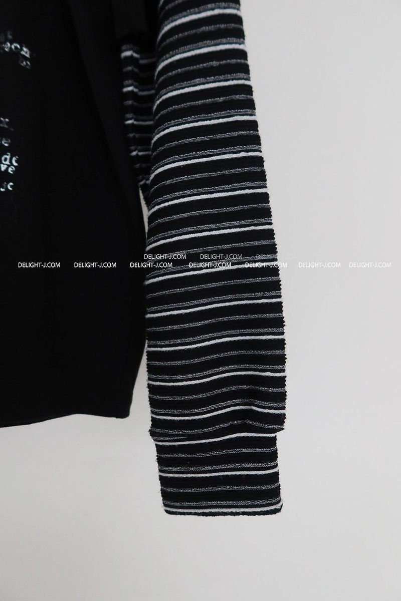 ST Short-Sleeved Layered Sweatshirt