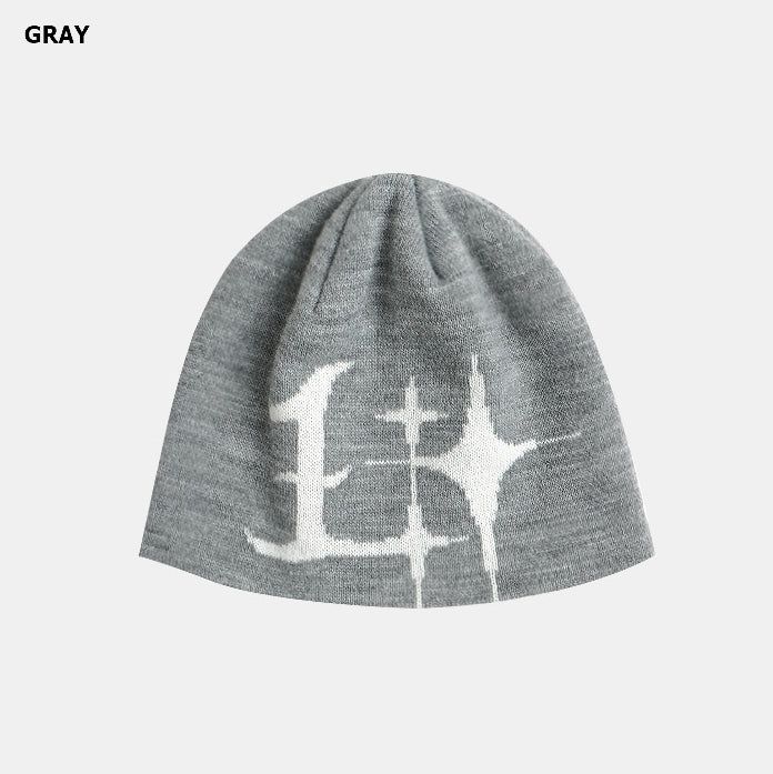 Glitter Knit Short Beanie