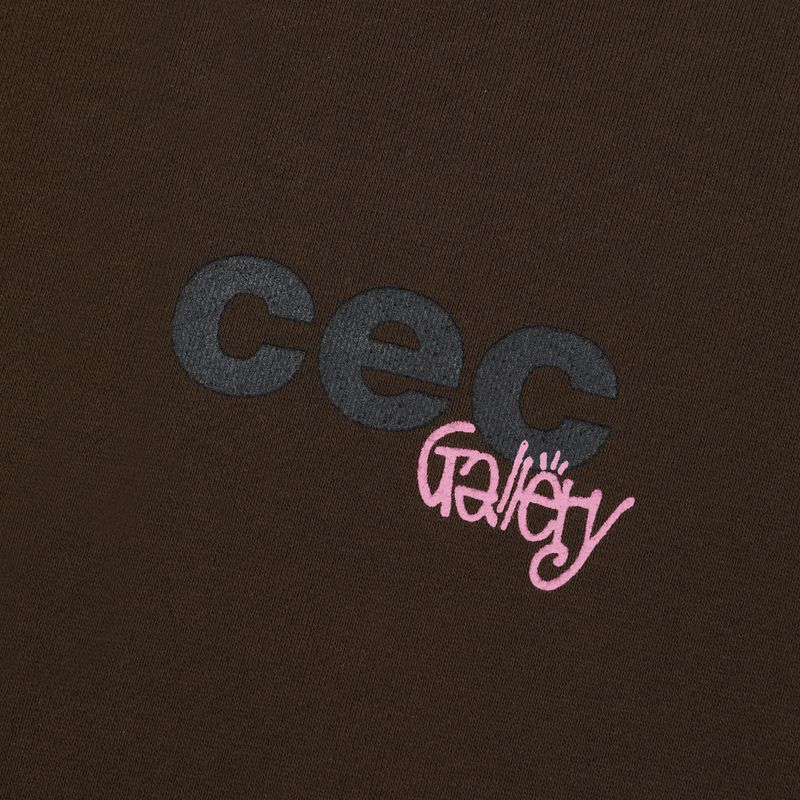 CEC GALLERY HOODIE(BROWN)