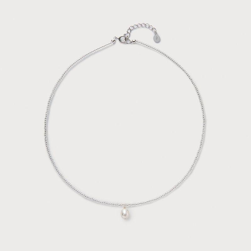PEARLSONATE(パーソネイト)の「Ashore Pendant Necklace, white(Accessories)」