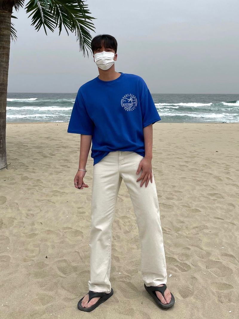 サマートラベルキャンピングTシャツ 