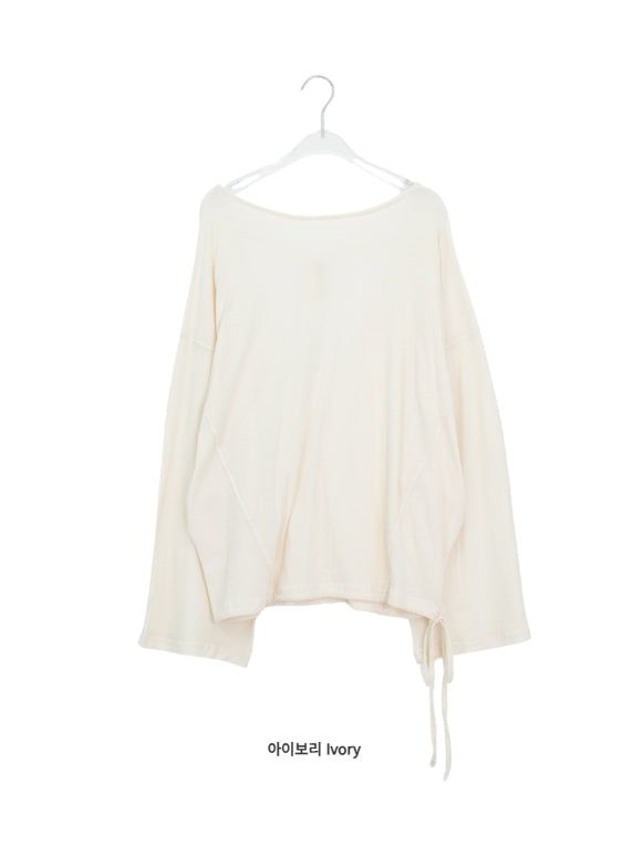Roel Summer See-Through Deep V-Neck Long Sleeve Tee