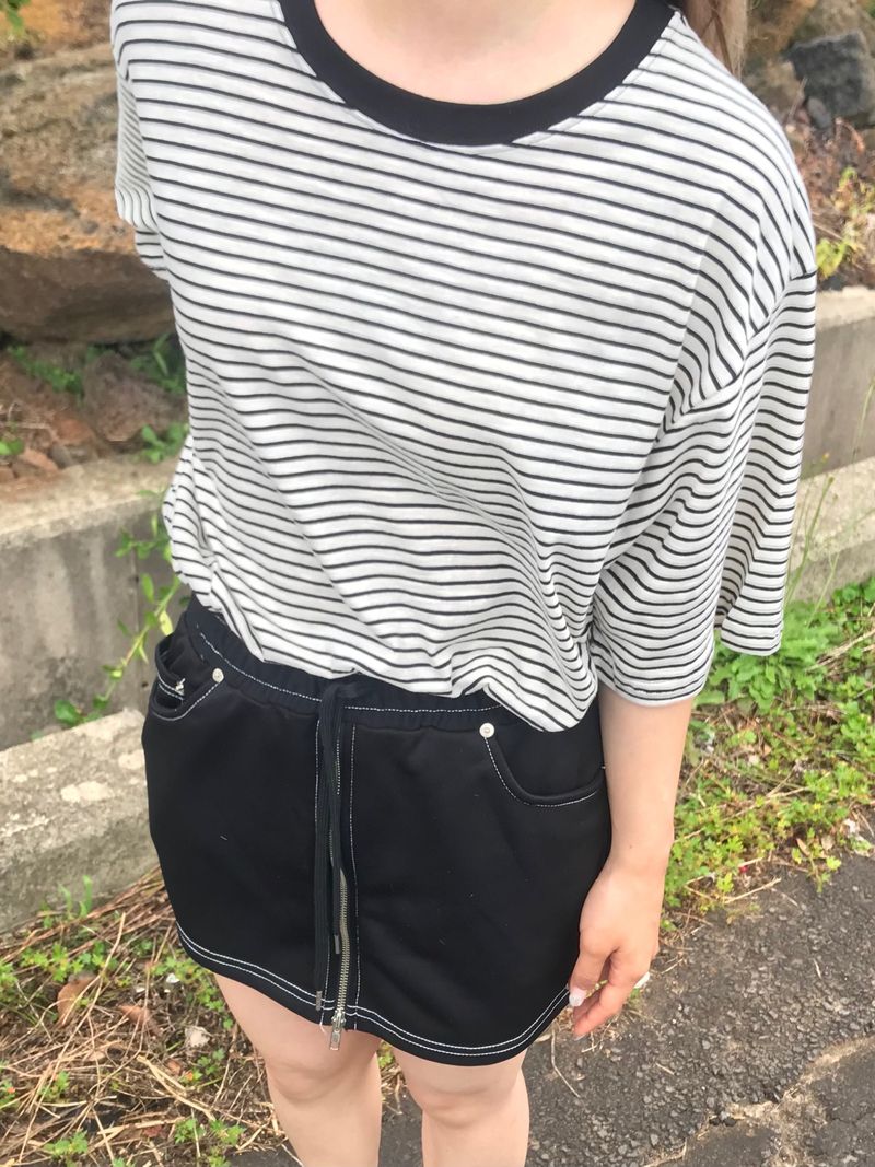 Zipper & Rivet mini skirt
