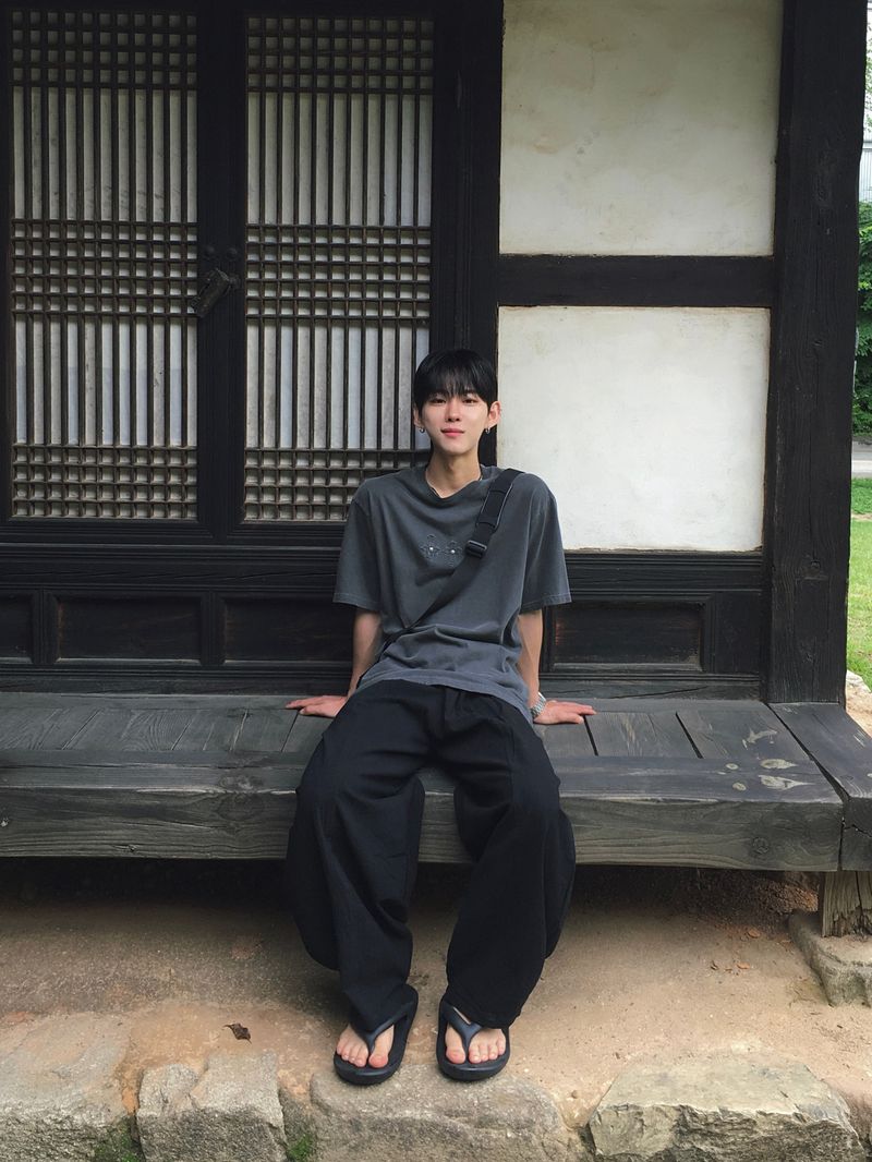 Mono Linen Wide Balloon Pants 4C