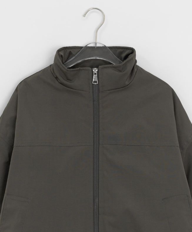 Hante Shirring Quilted Flight Jacket