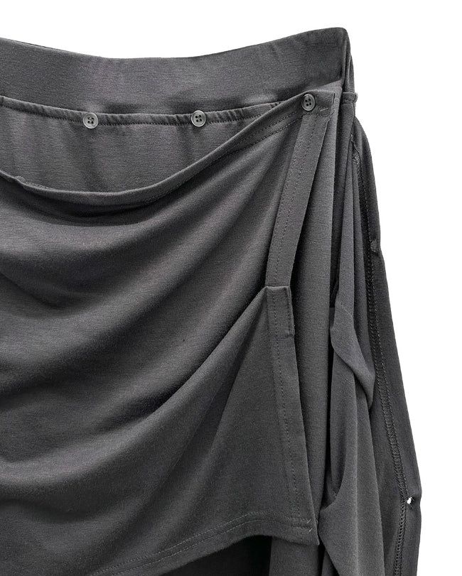 Pinched Drape Skirt