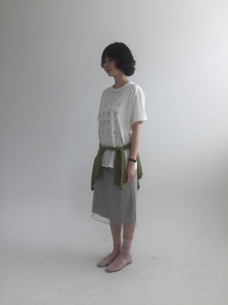 YWD FLOWER T-SHIRTS (3color)