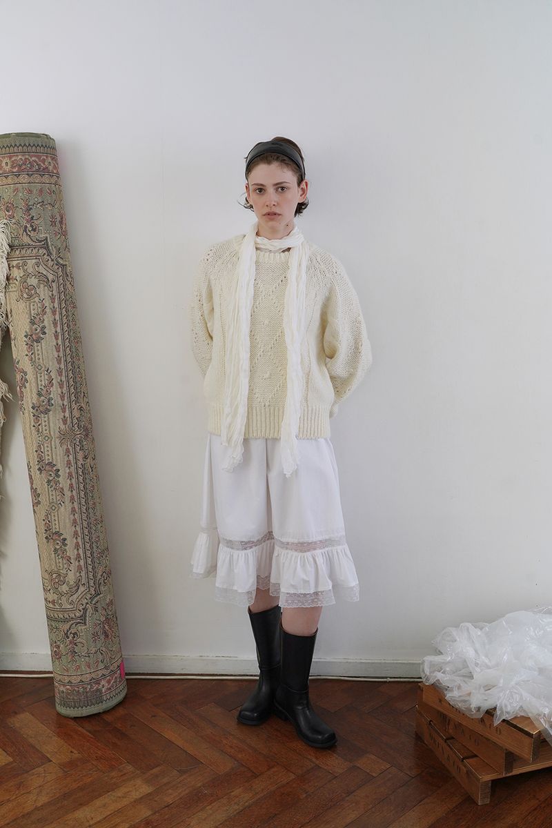 Square half boots