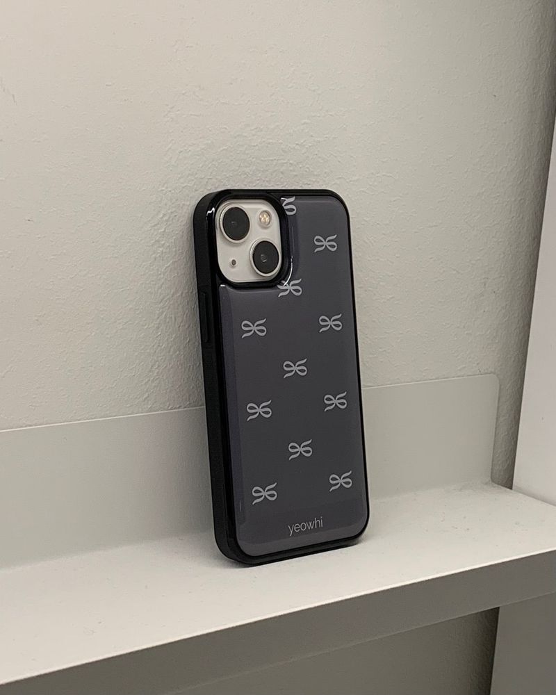 [MADE] mini logo epoxy bumper case_grey