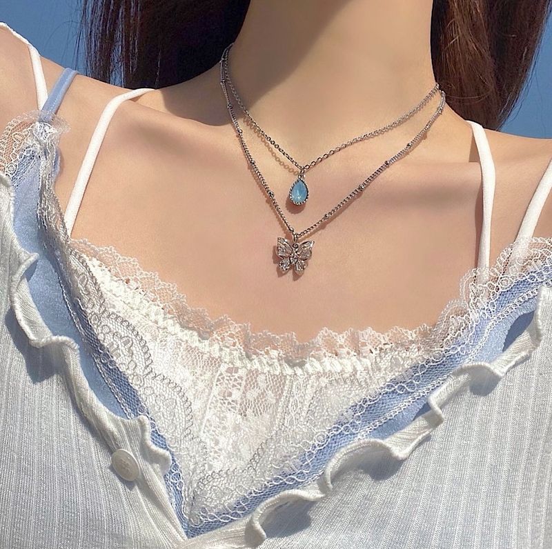Princess butterfly necklace