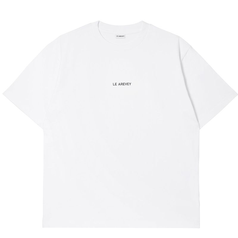 LE AREVEY（アルヴェイ）の「LE AREVEY ORIGINAL LOGO T-SHIRT WHITE [MAN]（Tops）」