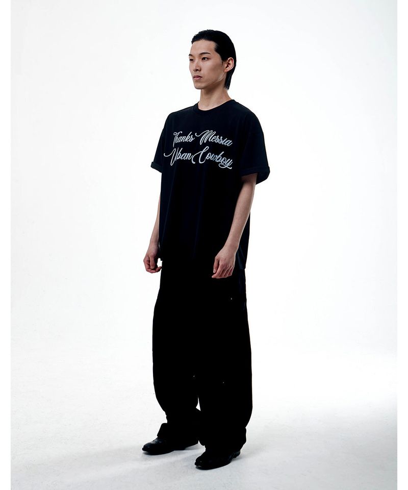 URBAN COWBOY TSHIRT-BLACK