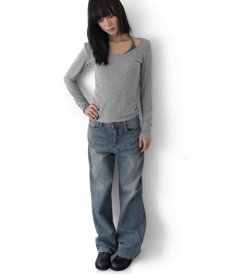 Balan Washed Straight Denim