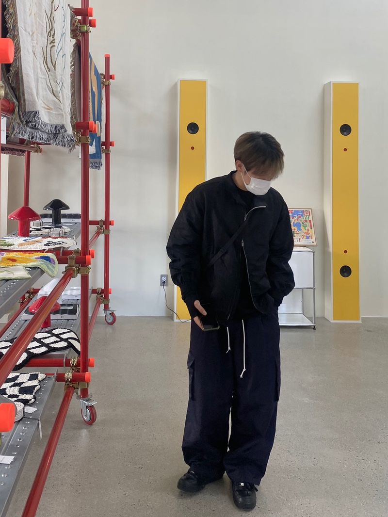 Dart Nylon Cargo Balloon Pants 2C