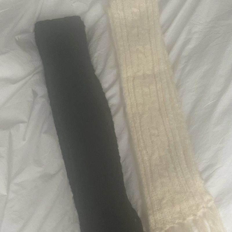 Seur Twisted muffler knit scarf