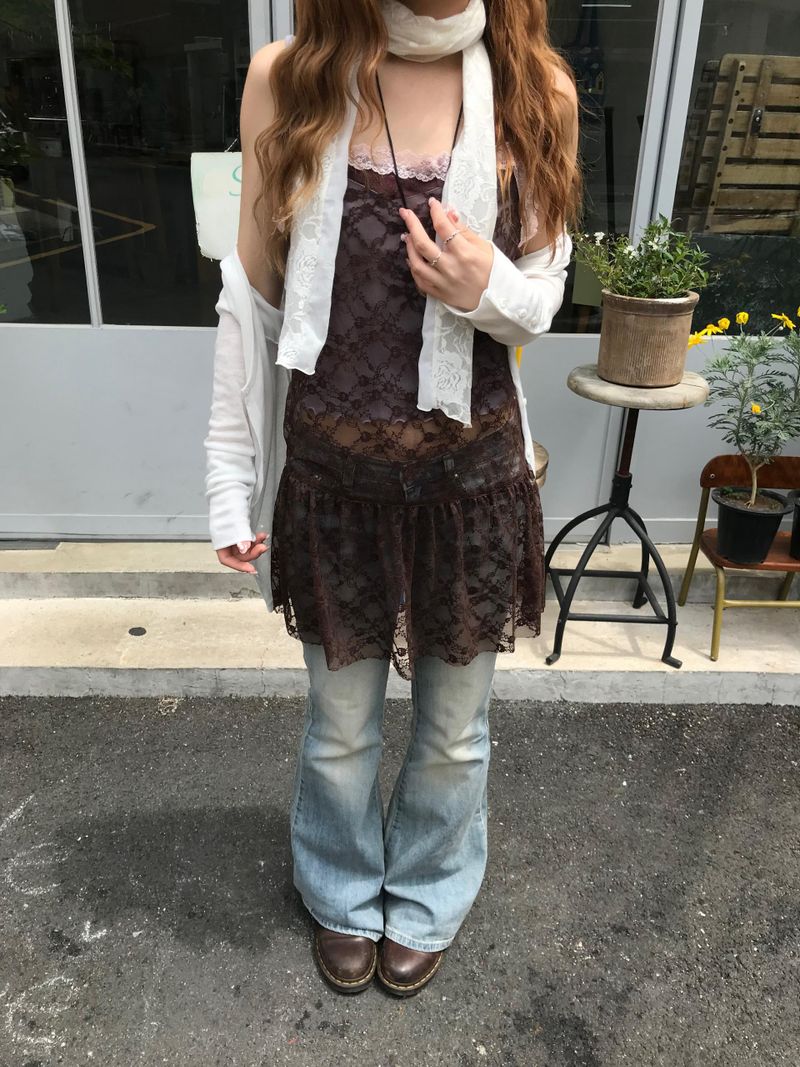 heka bootscut denim pants