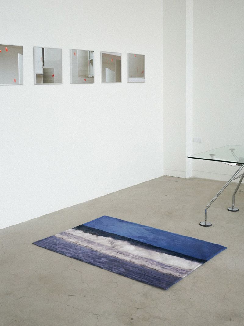 blue pado rug - M