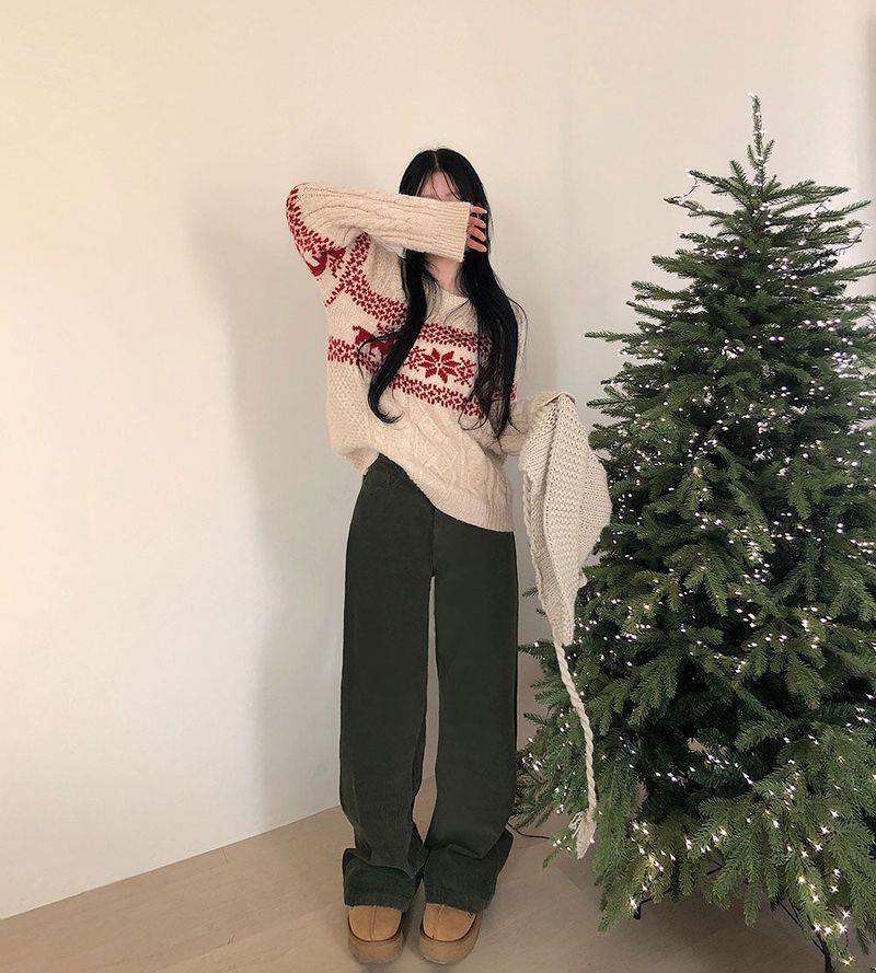 [BELLIDE MADE] Diget corduroy wide pants