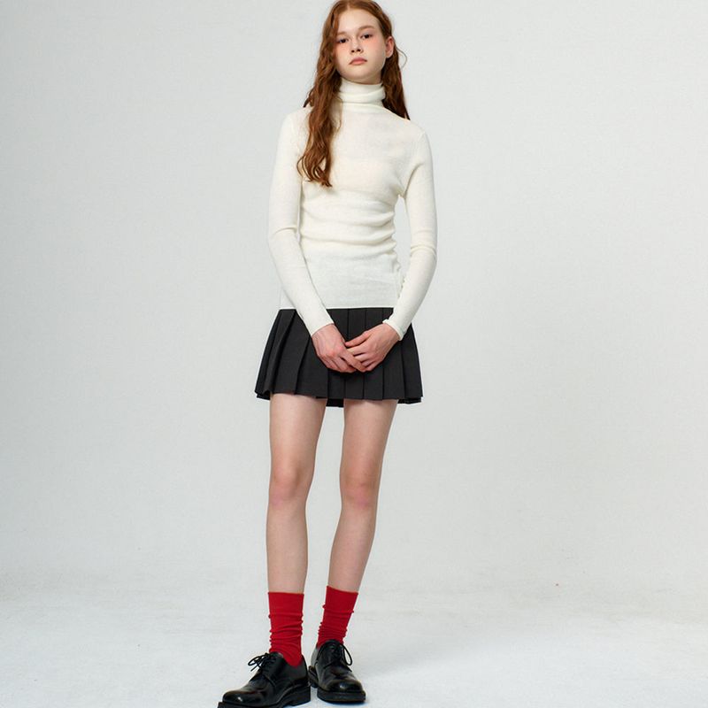 Basic Turtle Neck Knit_5Color