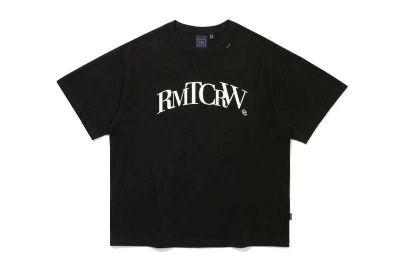RECENT ARCH LOGO TEE SHIRT_BLACK