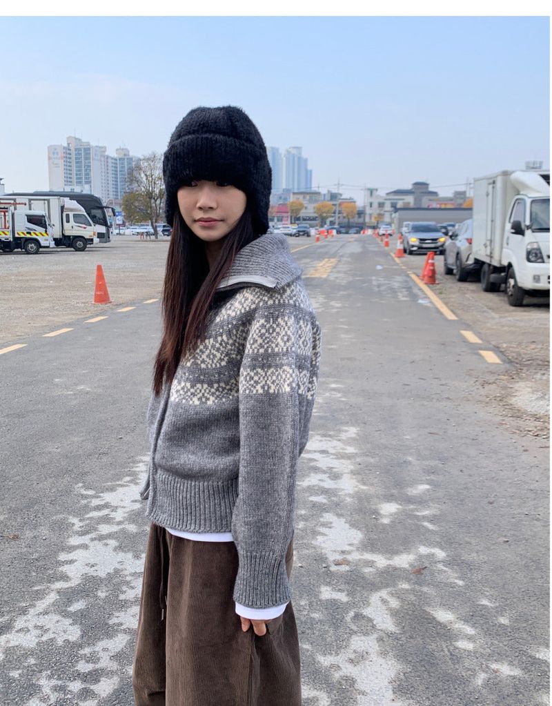 Nordic cardigan(4colors)